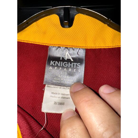 Iowa State Cyclones Men’s Large 1/4 Zip Pullover Knights Apparel - Picture 3 of 8